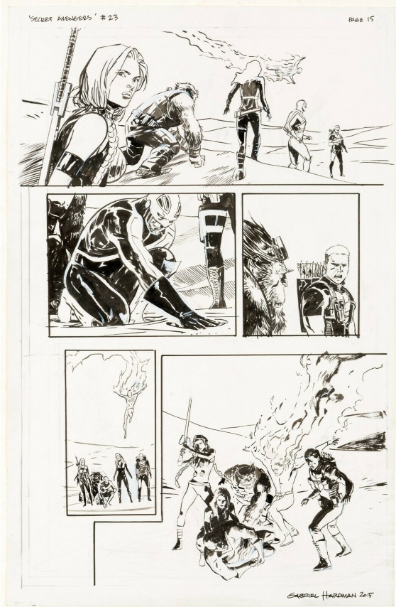 Secret Avengers 23 pg. 15 by Gabriel Hardman